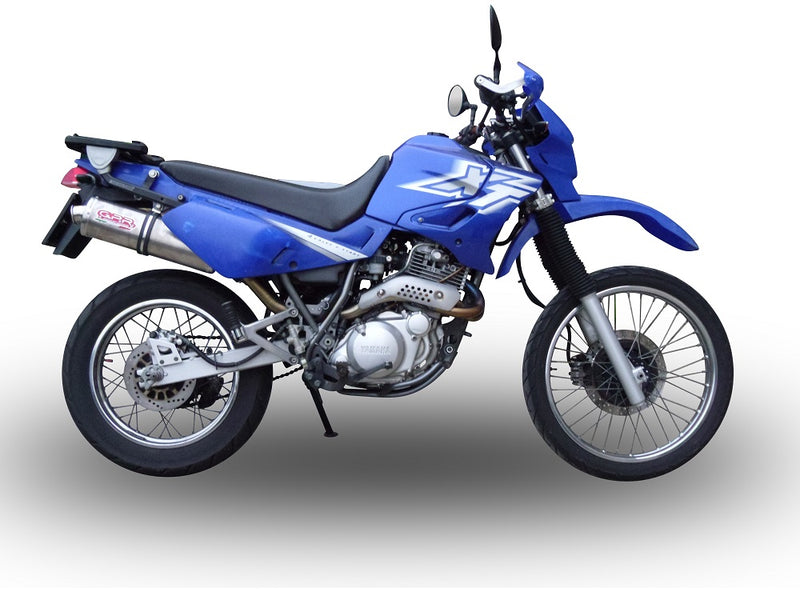 GPR Exhaust System Yamaha Xt 600 - E - K 1985-2002, Trioval, Slip-on Exhaust Including Removable DB Killer and Link Pipe