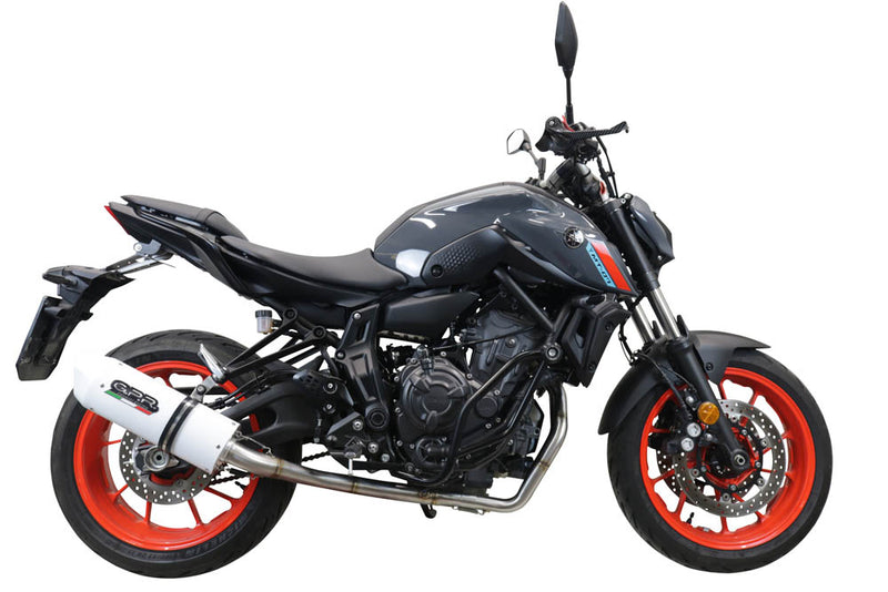 GPR Exhaust System Yamaha Xsr 700 2021-2023, Albus Evo4, Full System Exhaust, Including Removable DB Killer