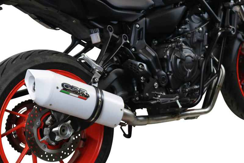 GPR Exhaust System Yamaha Xsr 700 2021-2023, Albus Evo4, Full System Exhaust, Including Removable DB Killer