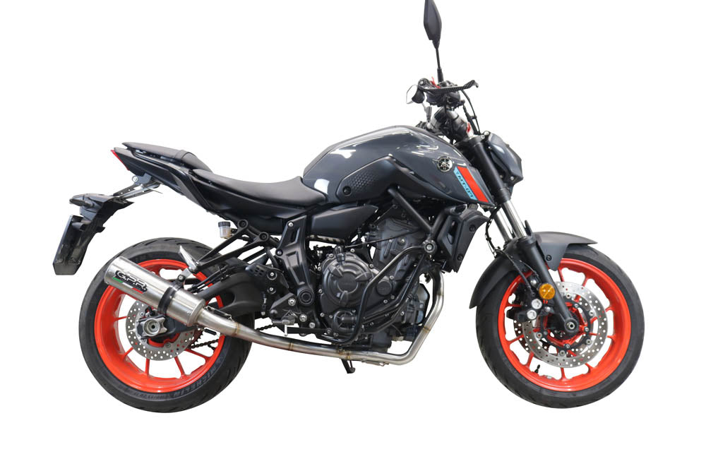 GPR Exhaust System Yamaha Xsr 700 2021-2023, M3 Inox , Full System Exhaust, Including Removable DB Killer
