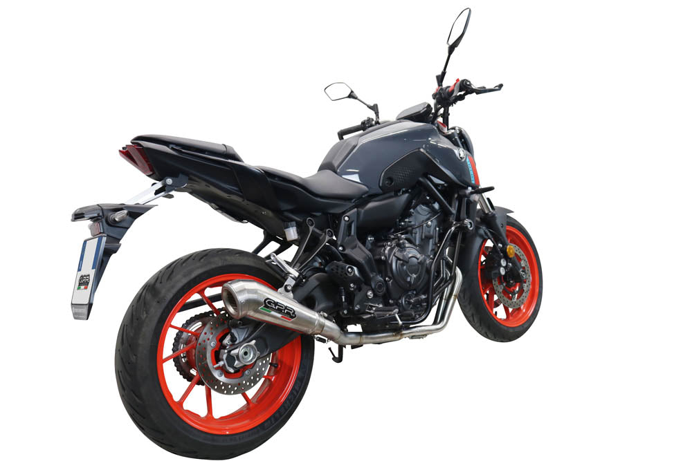 Yamaha Xsr 700 2021-2023, Powercone Evo, Full System Exhaust, Including Removable DB Killer