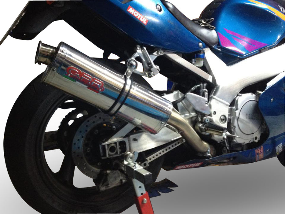 GPR Exhaust System Yamaha Yzf 750 1993-1998, Trioval, Slip-on Exhaust Including Removable DB Killer and Link Pipe