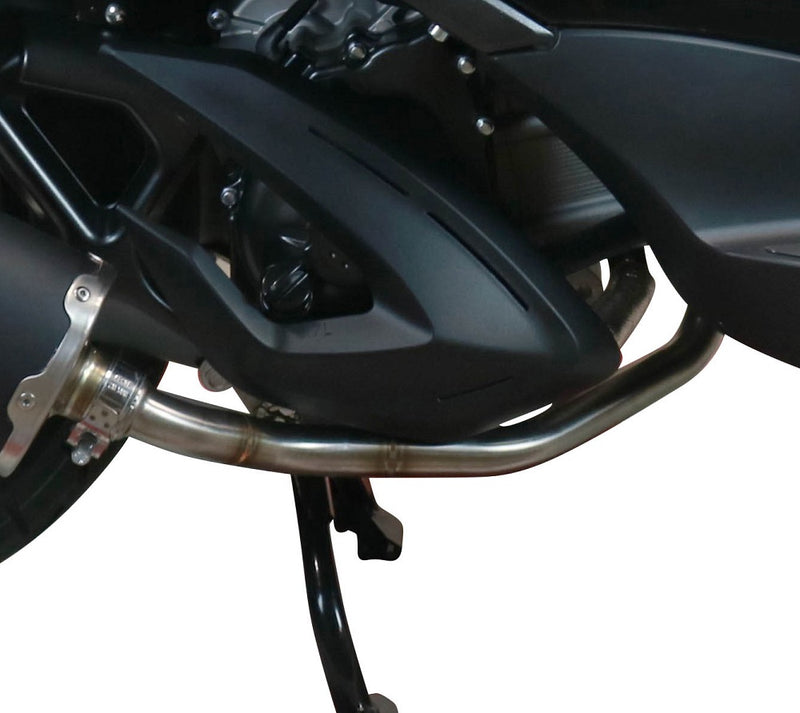 GPR Exhaust System Zontes M 310 2021-2023, Evo4 Road Inox, Full System Exhaust, Including Removable DB Killer