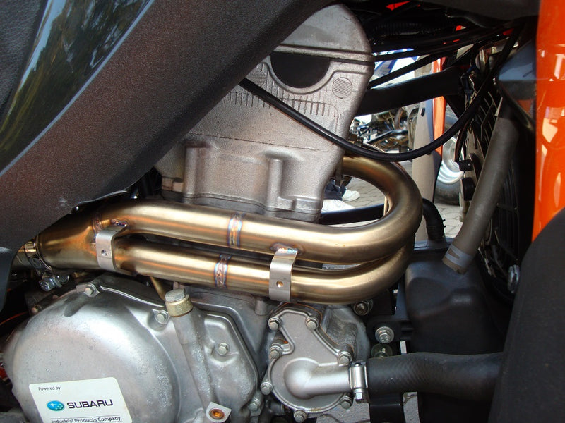GPR Exhaust for Adly 500 Hurricane S 2005-2021, Deeptone Atv, Full System Exhaust, Including Removable DB Killer