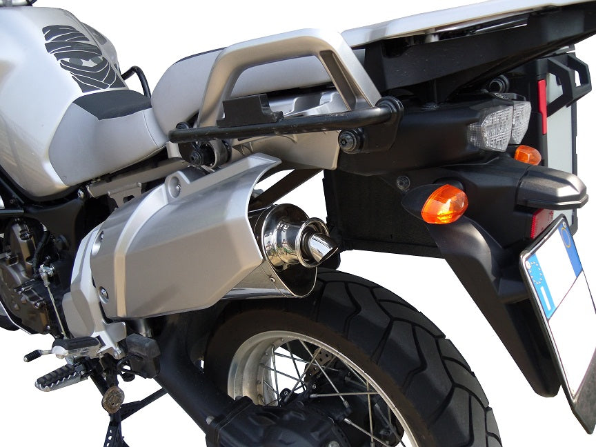GPR Exhaust System Yamaha XT1200Z Supertenere 2010-2016, Trioval, Slip-on Exhaust Including Removable DB Killer and Link Pipe