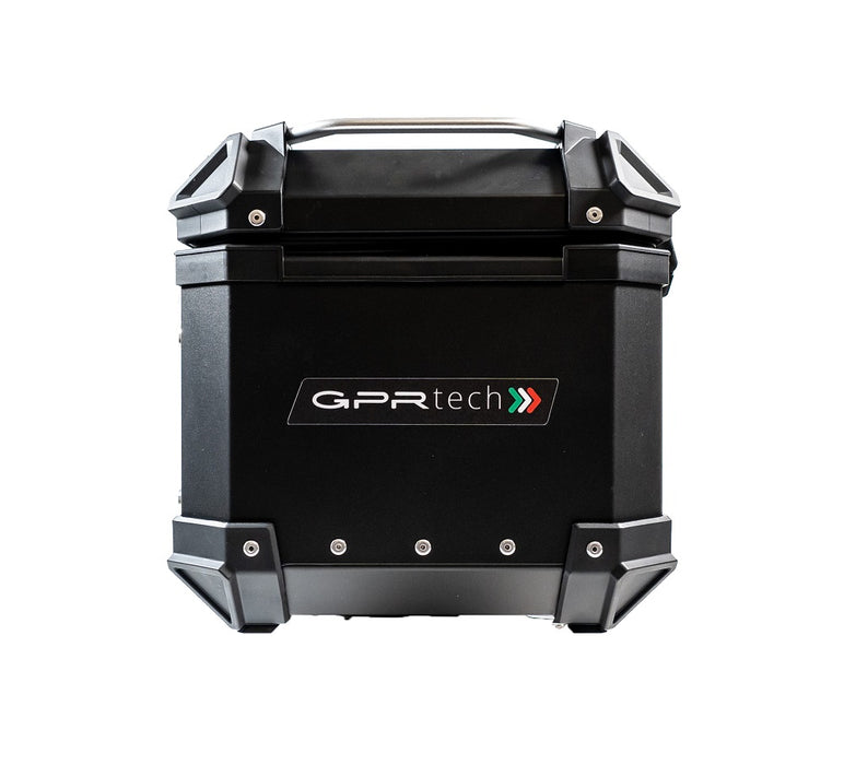 Bmw G 310 Gs 2022-2023 GPR TECH 26 L Aluminum Top Case in Black with Specific Plate Included