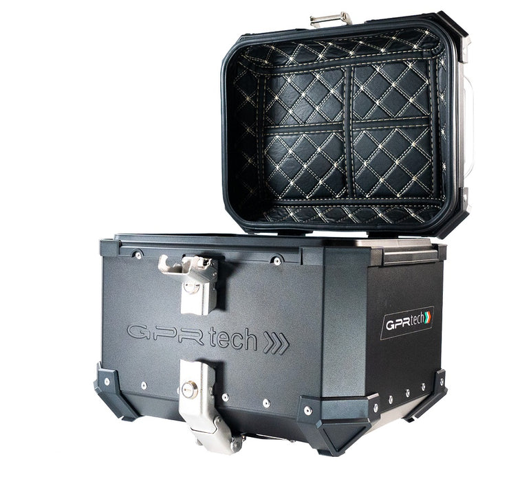 Bmw G 310 Gs 2022-2023 GPR TECH 26 L Aluminum Top Case in Black with Specific Plate Included