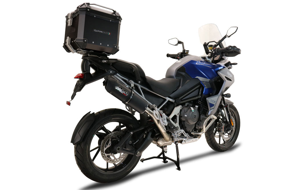 Triumph Tiger 900 2020-2023 GPR TECH 45 L Aluminum Top Case in Black w ...