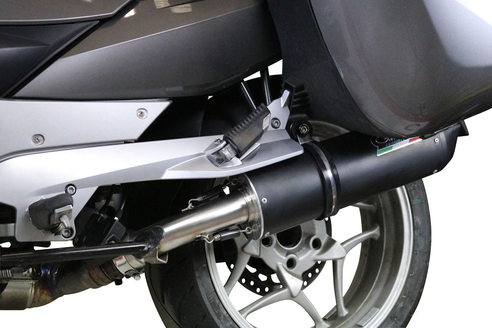 GPR Exhaust for Bmw R1200R 2011-2014, Furore Poppy, Slip-on Exhaust Including Removable DB Killer and Link Pipe