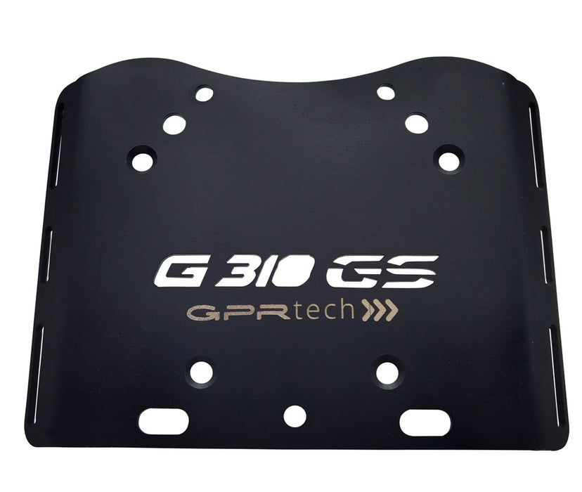 Bmw G 310 Gs 2022-2023 GPR TECH 26 L Aluminum Top Case in Black with Specific Plate Included