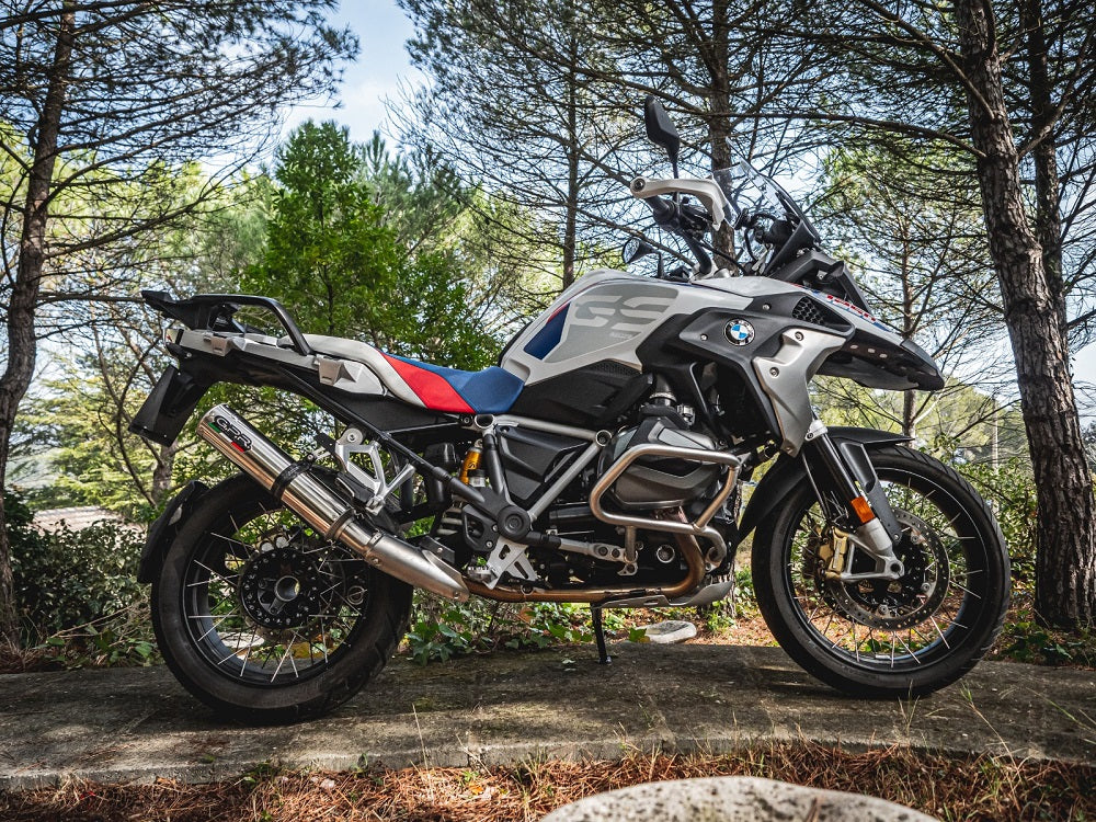 GPR Exhaust for Bmw R1250GS - Adventure 2019-2020, M3 Inox , Slip-on Exhaust Including Removable DB Killer and Link Pipe