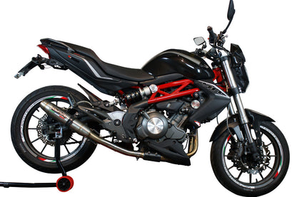 GPR Exhaust for Benelli Bn 302 S 2015-2016, Deeptone Inox, Slip-on Exhaust Including Removable DB Killer and Link Pipe