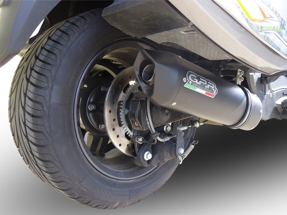 GPR Exhaust System Can Am Spyder 1000 Gs 2007-2009, Furore Poppy, Slip-on Exhaust Including Removable DB Killer and Link Pipe