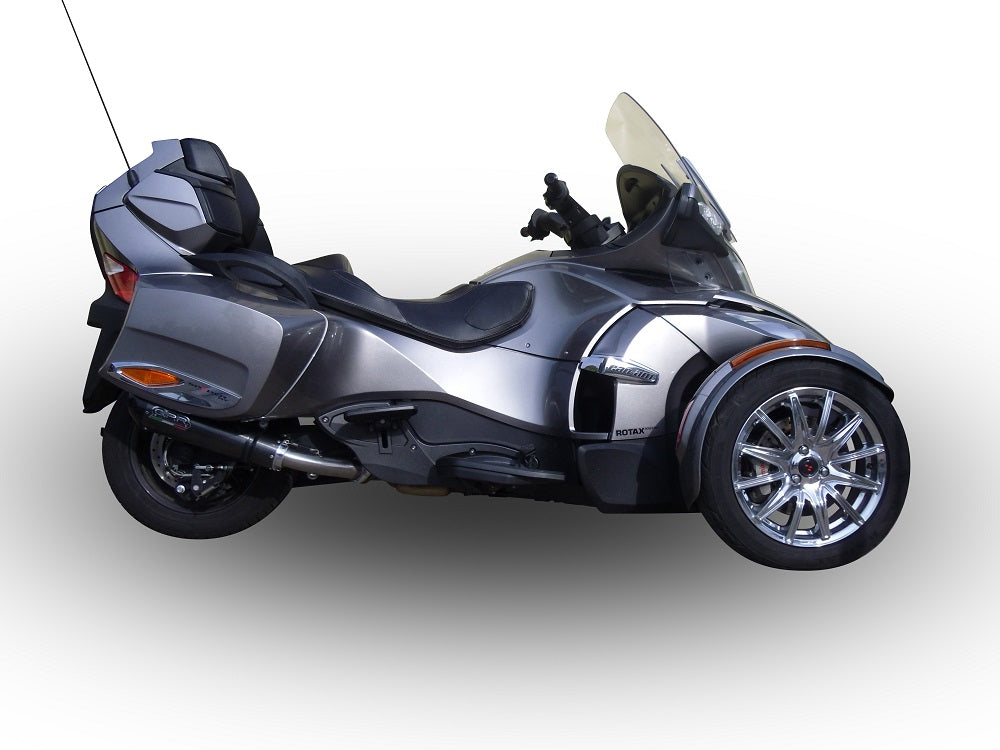 GPR Exhaust System Can Am Spyder 1000 St - Sts 2013-2016, Gpe Ann. Poppy, Slip-on Exhaust Including Removable DB Killer and Link Pipe