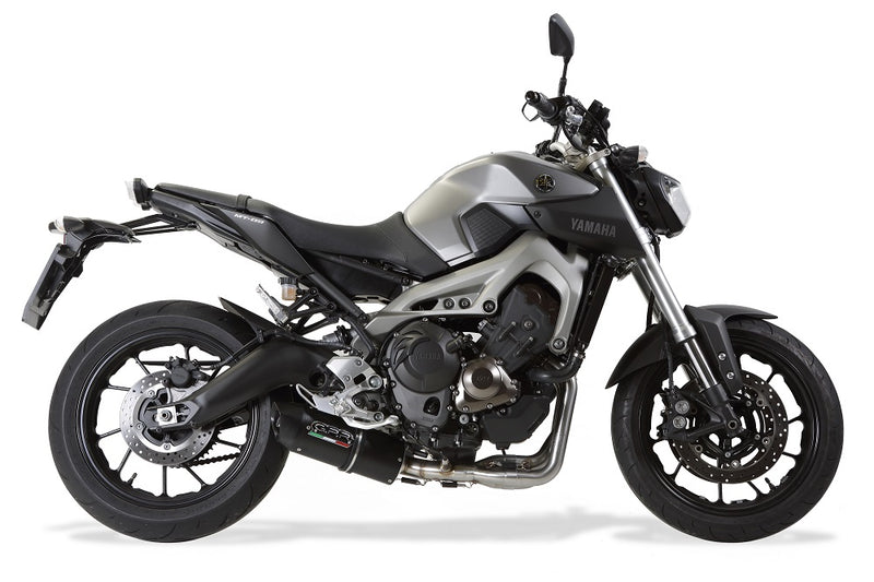 GPR Exhaust System Yamaha MT09 FZ09 2017-2020, Furore Evo4 Poppy, Full System Exhaust, Including Removable DB Killer