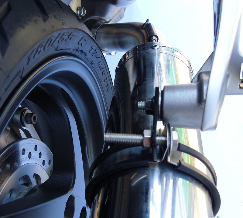 GPR Exhaust System Honda Crossrunner 800 VFR800X 2011-2014, Satinox , Slip-on Exhaust Including Removable DB Killer and Link Pipe