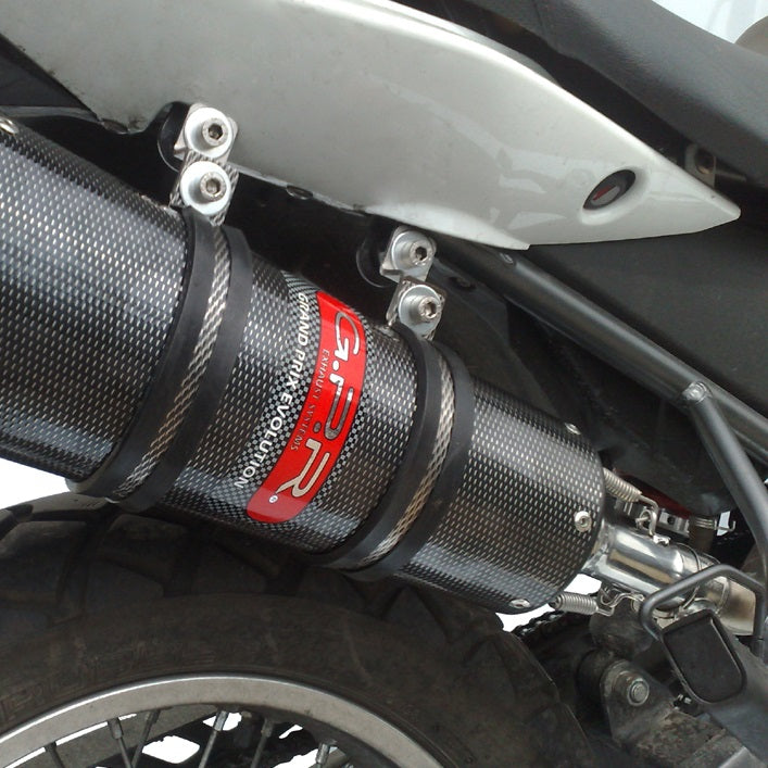 GPR Exhaust System Derbi Senda 125 R-SM - SENDA Baja 2004-2012, Gpe Ann. titanium, Slip-on Exhaust Including Removable DB Killer and Link Pipe