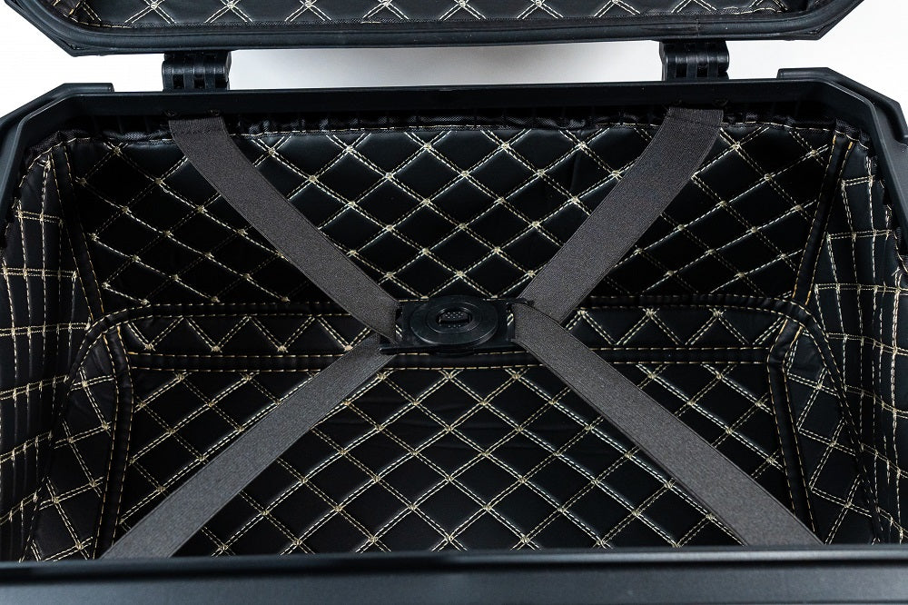 Moto Morini X-CAPE 650 2021-2023 GPR TECH 55 L Aluminum Top Case in Black with Specific Plate Included