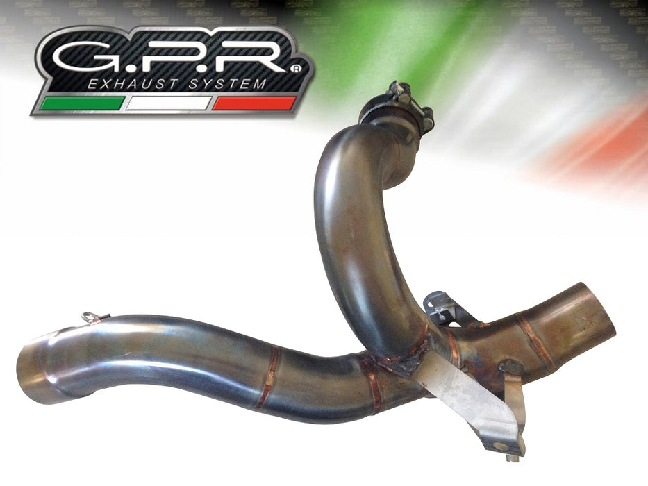 GPR Exhaust System Ducati Multistrada 1260 2018-2020, Decatalizzatore, Decat pipe