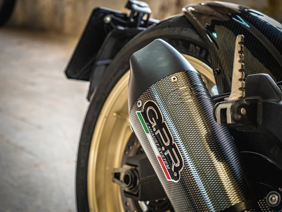 GPR Exhaust System Ducati Scrambler 800 2017-2020, Gpe Ann. Poppy, Slip-on Exhaust Including Link Pipe and Removable DB Killer