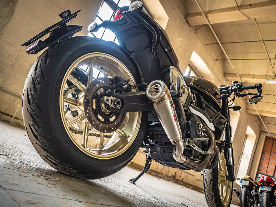 GPR Exhaust System Ducati Scrambler 800 2015-2016, Powercone Evo, Slip-on Exhaust Including Removable DB Killer and Link Pipe