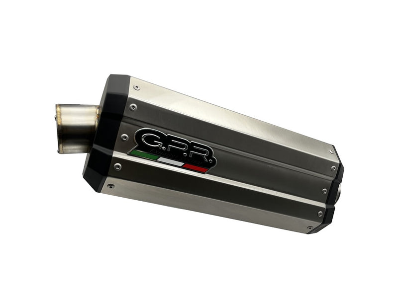 GPR Exhaust Yamaha T-Max 560 2020-2021, DUNE Titanium, Full System Exhaust, Including Removable DB Killer