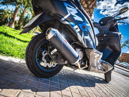 GPR Exhaust for Aeon Urban 350 2010-2016, Evo4 Road, Full System Exhaust, Including Removable DB Killer
