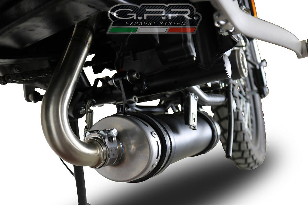 GPR Exhaust System F.B. Mondial Hps 125 2016-2018, Decatalizzatore, Decat pipe