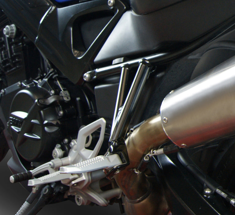 GPR Exhaust for Bmw F800R 2015-2016, Albus Ceramic, Slip-on Exhaust Including Removable DB Killer and Link Pipe