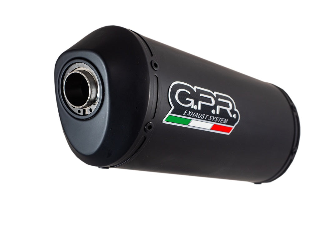 GPR Exhaust System Honda NC750X NC750S DCT 2014-2015, Ghisa , Slip-on Exhaust Including Removable DB Killer and Link Pipe