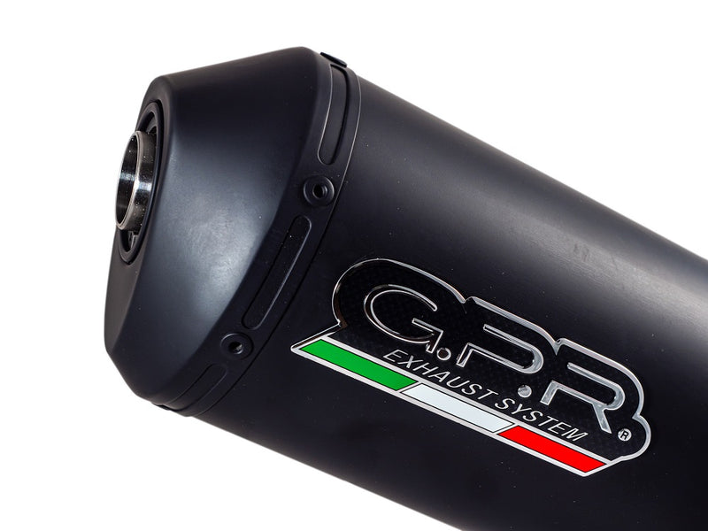 GPR Exhaust System Yamaha Bt Bulldog 1100 2002-2007, Ghisa , Dual slip-on Including Removable DB Killers and Link Pipes