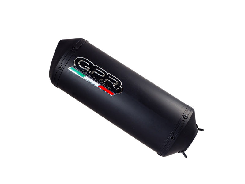 GPR Exhaust System Yamaha Bt Bulldog 1100 2002-2007, Ghisa , Dual slip-on Including Removable DB Killers and Link Pipes