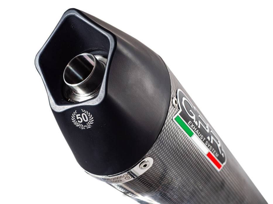 GPR Exhaust for Bmw K1600GTL 2012-2016, Gpe Ann. Poppy, Dual slip-on Including Removable DB Killers and Link Pipes