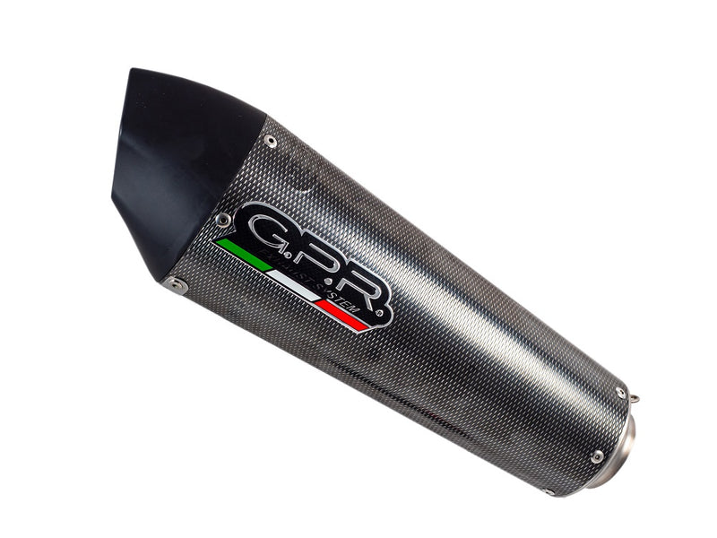 GPR Exhaust System Yamaha Tracer 700 2017-2019, Gpe Ann. Poppy, Full System Exhaust, Including Removable DB Killer