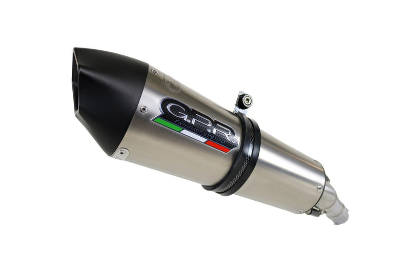 GPR Exhaust System Husqvarna TE 610 E - SM 610 2007-2009, Gpe Ann. titanium, Mid-Full System Exhaust Including Removable DB Killer