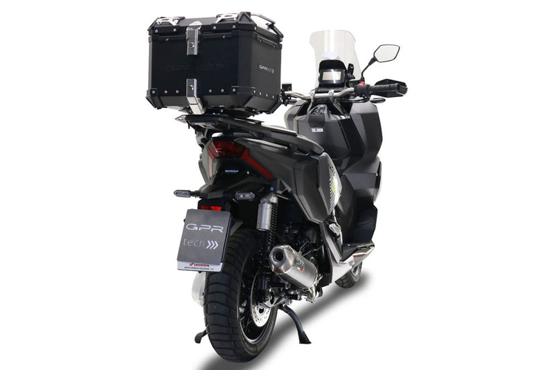Honda Forza 350 2018-2023 GPR TECH 26 L Aluminum Top Case in Black with Specific Plate Included