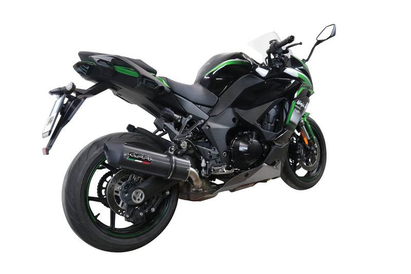 GPR Exhaust System Kawasaki Ninja 1000 Sx 2020-2020, Furore Evo4 Poppy, Slip-on Exhaust Including Removable DB Killer and Link Pipe