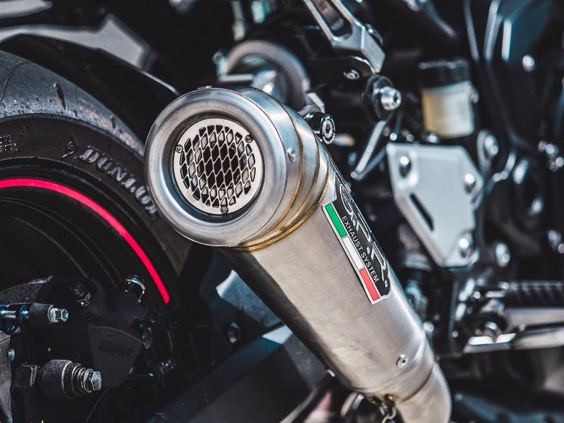 GPR Exhaust System Kawasaki Z900E ZR900B 2020-2023, Powercone Evo, Slip-on Exhaust Including Removable DB Killer and Link Pipe
