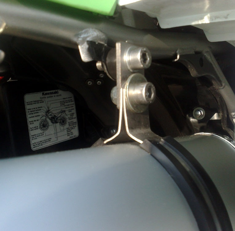 GPR Exhaust System Kawasaki KlX250 I.E. 2009-2016, Gpe Ann. titanium, Full System Exhaust, Including Removable DB Killer