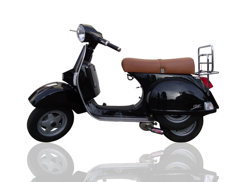 GPR Exhaust System Lml Star 125 4 Tempi / 4 Strokes Genuine Stella 2010-2013, Alluminio, Full System Exhaust, Including Removable DB Killer