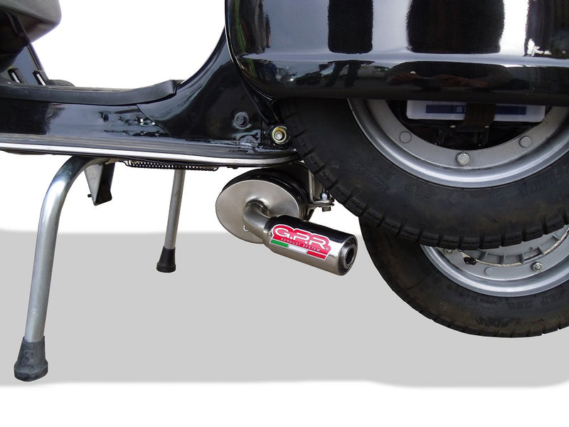 GPR Exhaust System Lml Star 125 4 Tempi / 4 Strokes Genuine Stella 2010-2013, Alluminio, Full System Exhaust, Including Removable DB Killer