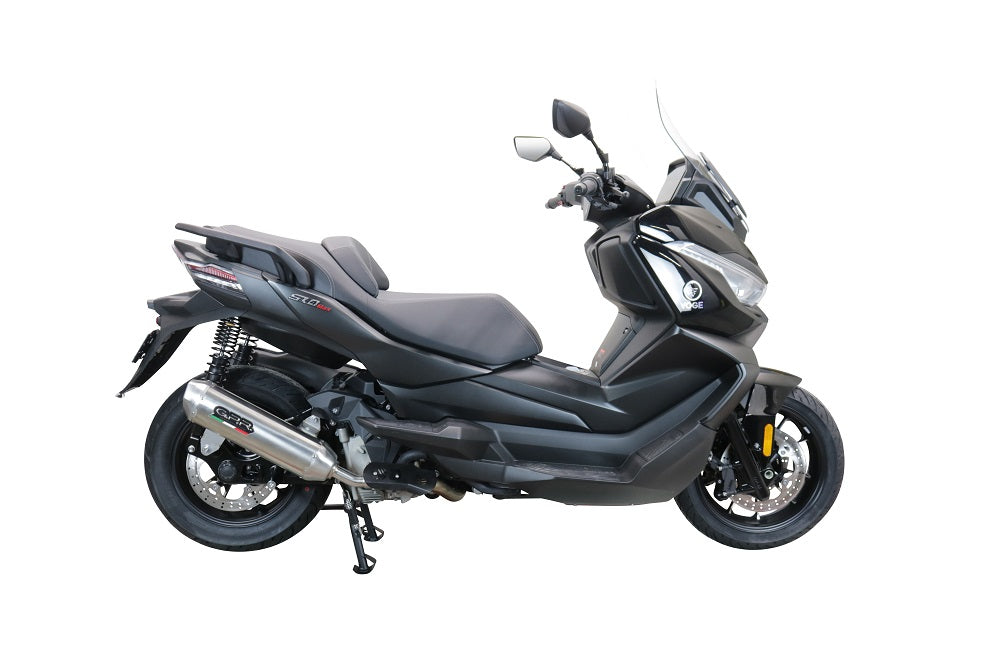 GPR Exhaust System Voge SR4 2022-2023, Pentaroad Inox, Slip-on Exhaust Including Link Pipe and Removable DB Killer