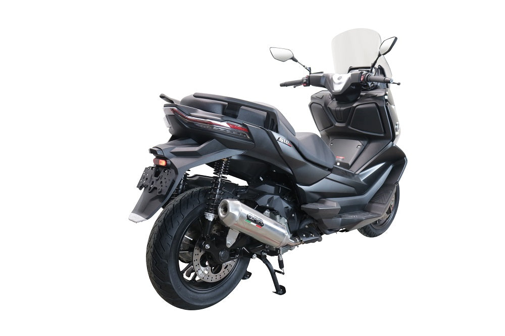 GPR Exhaust System Voge SR4 2022-2023, Pentaroad Inox, Slip-on Exhaust Including Link Pipe and Removable DB Killer