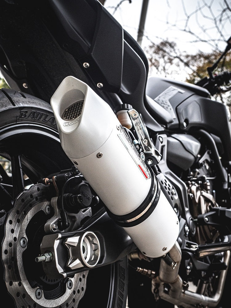 GPR Exhaust System Yamaha MT07 2017-2020, Albus Evo4, Full System Exhaust, Including Removable DB Killer