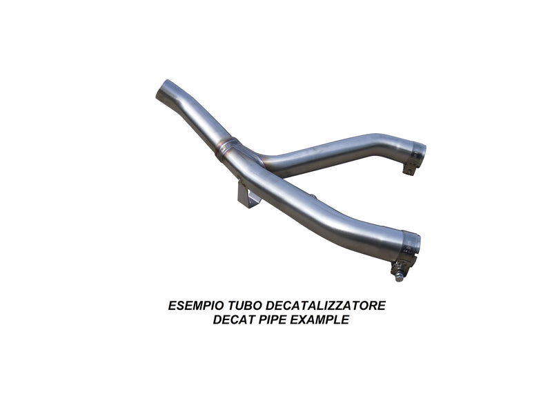 GPR Exhaust System Kawasaki ZX10R 2008-2009, Decatalizzatore, Decat pipe