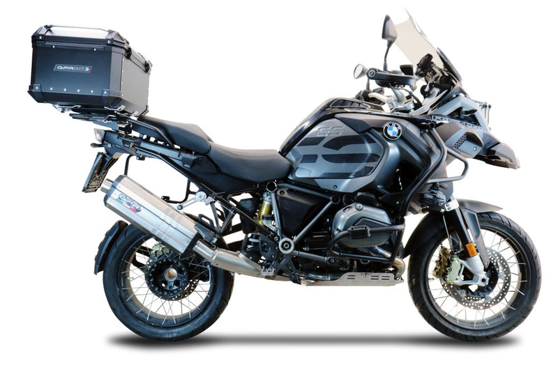 Bmw F 850 Gs Adventure 2021-2023 GPR TECH 35 L Aluminum Top Case in Black with Specific Plate Included