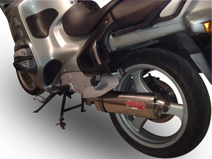 GPR Exhaust for Bmw R1100GS 1994-1998, Trioval, Slip-on Exhaust Including Removable DB Killer and Link Pipe