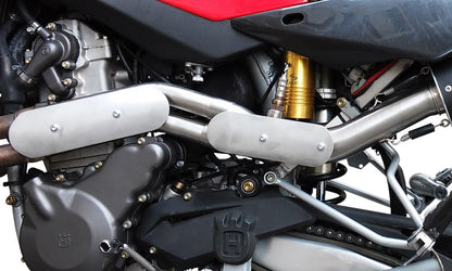 GPR Exhaust System Husqvarna TE 610 E - SM 610 2000-2004, Trioval, Mid-Full System Exhaust Including Removable DB Killer