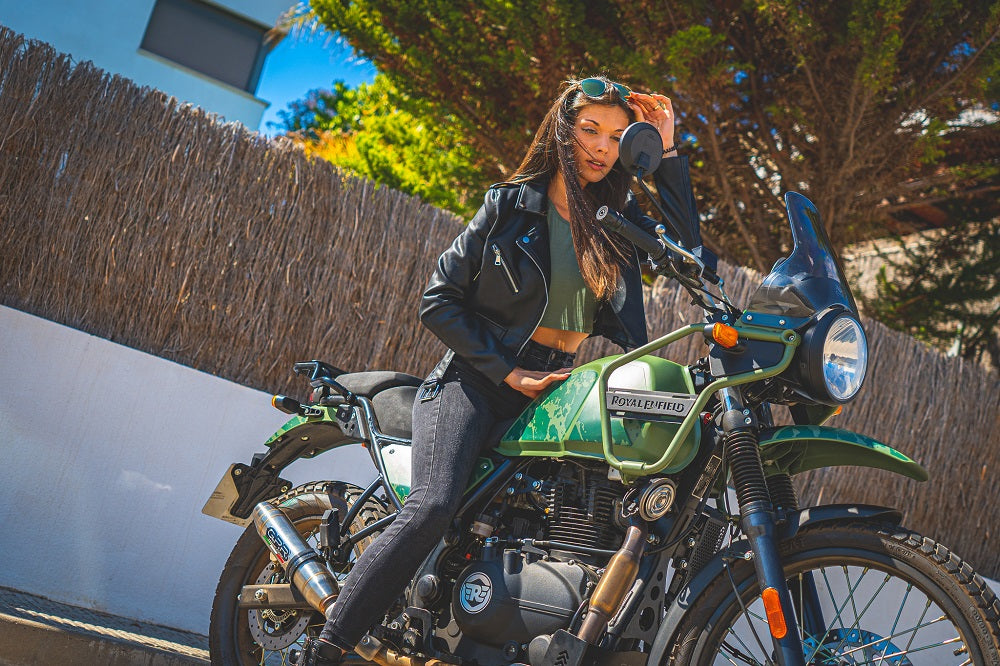 GPR Exhaust System Royal Enfield Himalayan 410 2021-2023, Deeptone Inox, Slip-on Exhaust Including Link Pipe