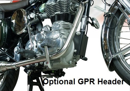 GPR Exhaust System Royal Enfield Classic / Bullet Efi 500 2009-2016, Decatalizzatore, Decat pipe